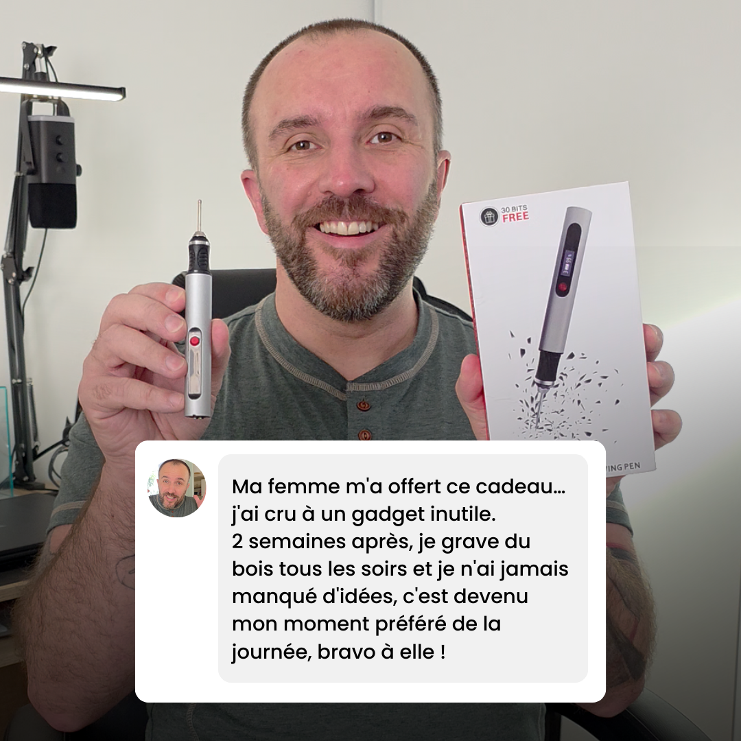 Kit Complet de Gravure Électrique – Le Graveur®