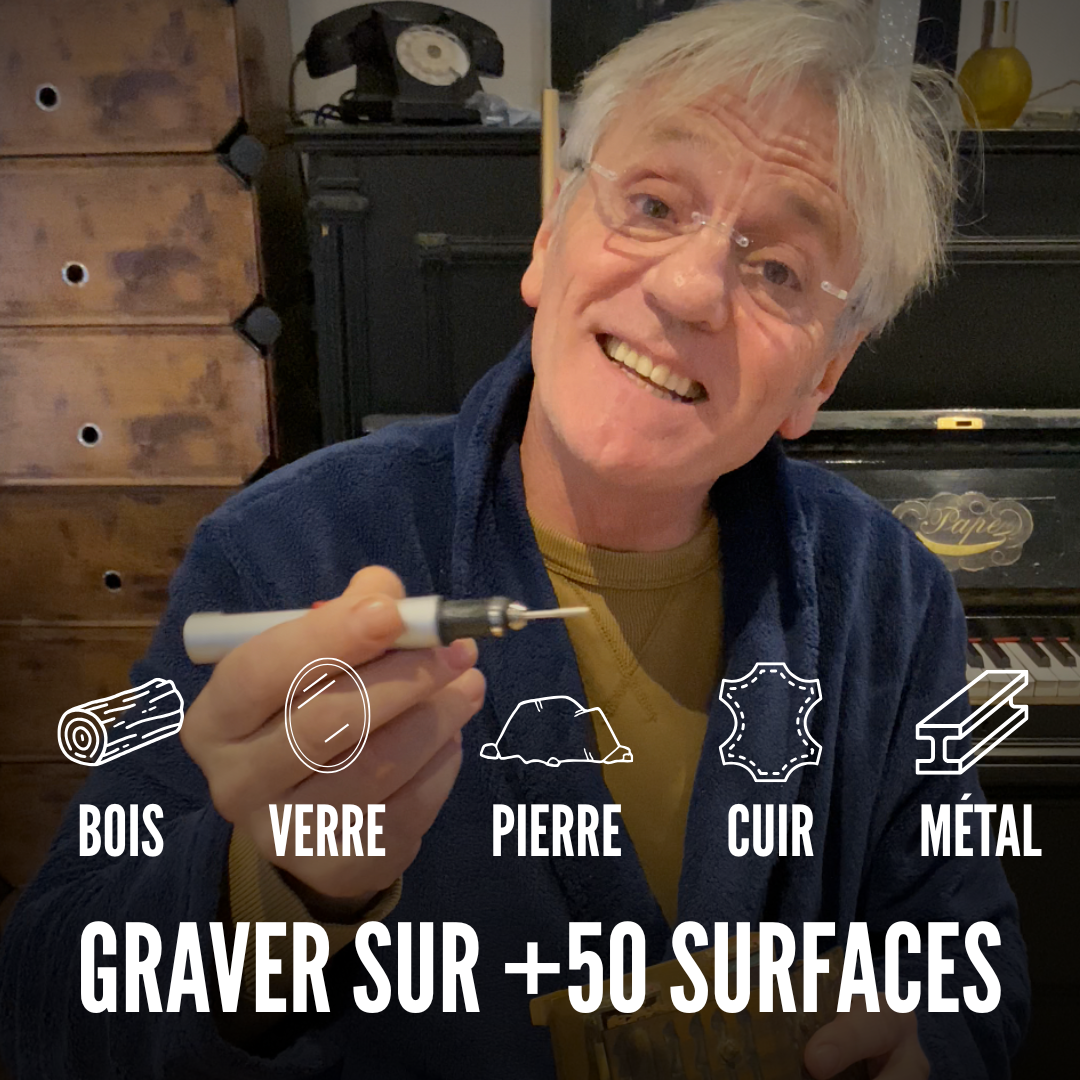 Kit Complet de Gravure Électrique – Le Graveur®